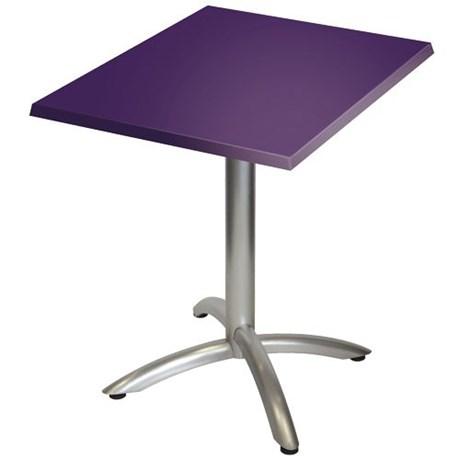 TABLE DE TERRASSE VENISE SOLO VIOLET 70 X 70 CM