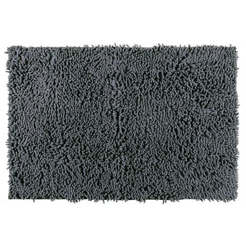 TAPIS DE BAIN CHENILLE GRIS SOURIS, 50 X 80 CM WENKO