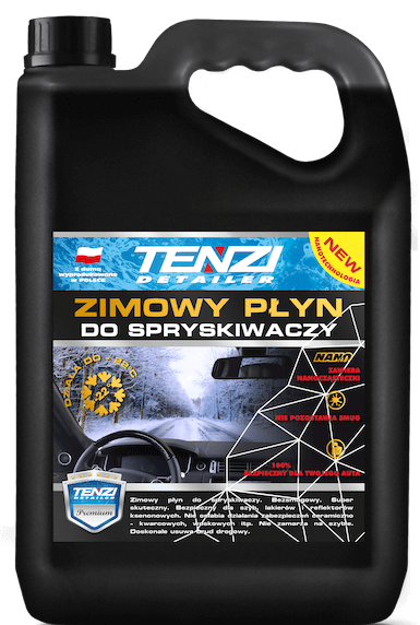 TENZI Liquide lave-glace hiver 5L - Classe premium avec anti-gel jusqu'à -70°C et parfum fruité exotique_0