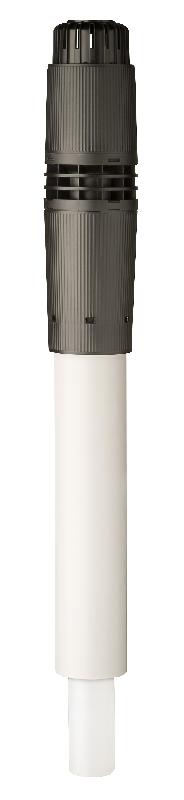 TERMINAL VENTOUSE VERTICAL 60/100 CONDENSATION NOIR - UBBINK - 184250NOI