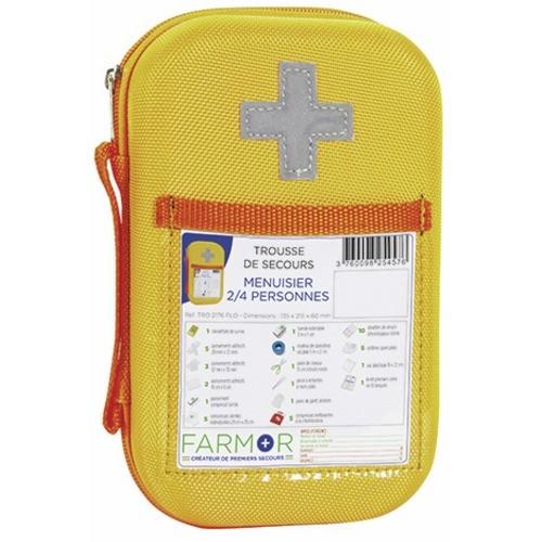 TROUSSE DE SECOURS SPÉCIALE MENUISIER - 2/4 PERSONNES FARMOR