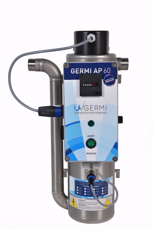Uvgermi AP 60 - Générateur UV pour traitement bactériologique de l'eau par ultraviolet - Débit 5,5 m³/h_0
