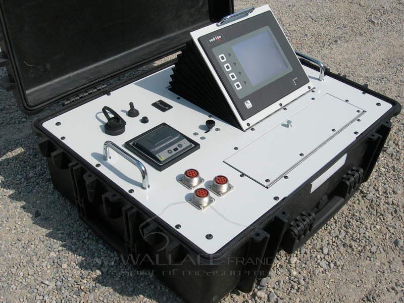 Valise de mesure Wallace - écran tactile 6 pouces - robuste IP65 - mesures multiparamétriques pour conditions difficiles_0