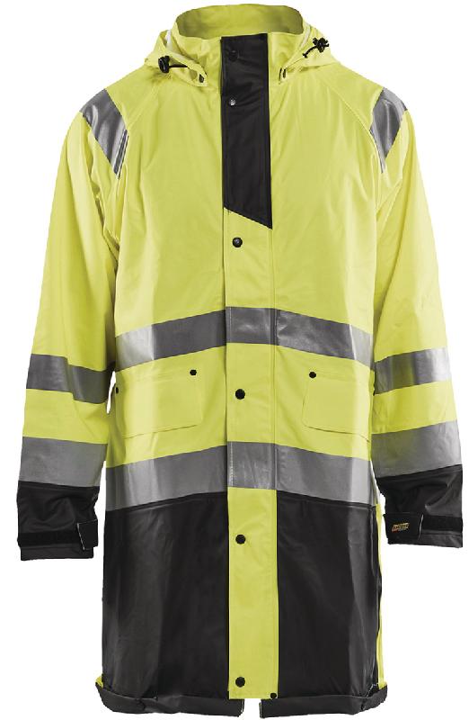 VESTE DE PLUIE HAUTE VISIBILITÉ NIVEAU 1 TAILLE XL - MANUTAN COLLECTIVITÉS