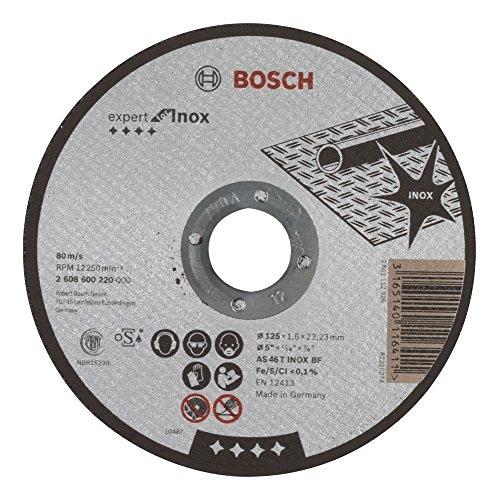 Bosch 2608600220 disque ã  tronã§onner ã  moyeu plat expert for inox a