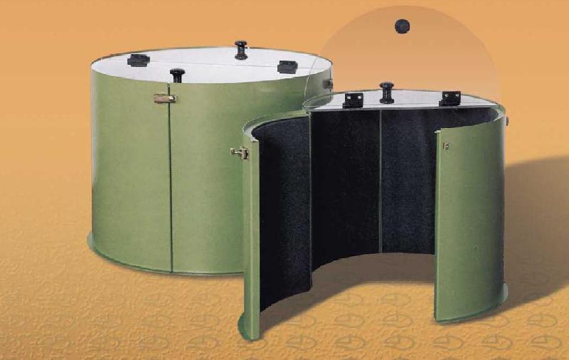 Caissons d'insonorisation avec hublot - Capot transparent en Lexan - Dimensions personnalisables_0