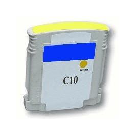 Cartouche jet d'encre compatible - HP Deskjet 2000C (C4842D/N°10) - Puce jaune 28ml - Réf. 00847Y_0