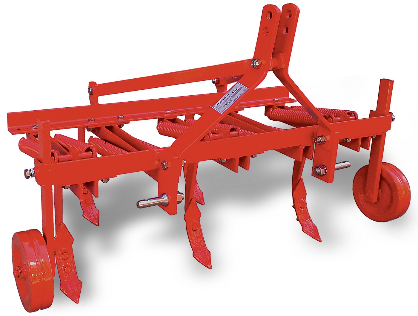 Charrues 3P CL - Charrue agricole Del Morino - Attelage 3 points - Profondeur 18-20 cm_0