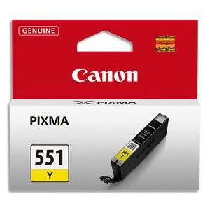 Canon cartouche jet d'encre jaune 551 6511B001 - Compatibilité avec imprimantes Pixma séries IP, MG et MX_0
