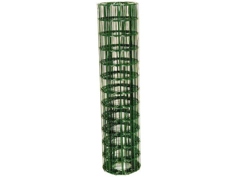 Clôture grillagée - Grillage rouleau soudé vert, h.1.2 x l.20 m, maille 100x100_0