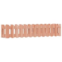 Helloshop26 - Jardinière bac lit surélevé plantes fleurs terrasse jardin de jardin design de clôture bois douglas massif marron 02_0039822 - 30002_0