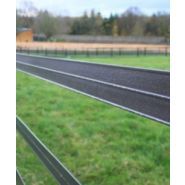 Horserail - clôture pour chevaux - clôtures concept négoce - largeur 11cm_0