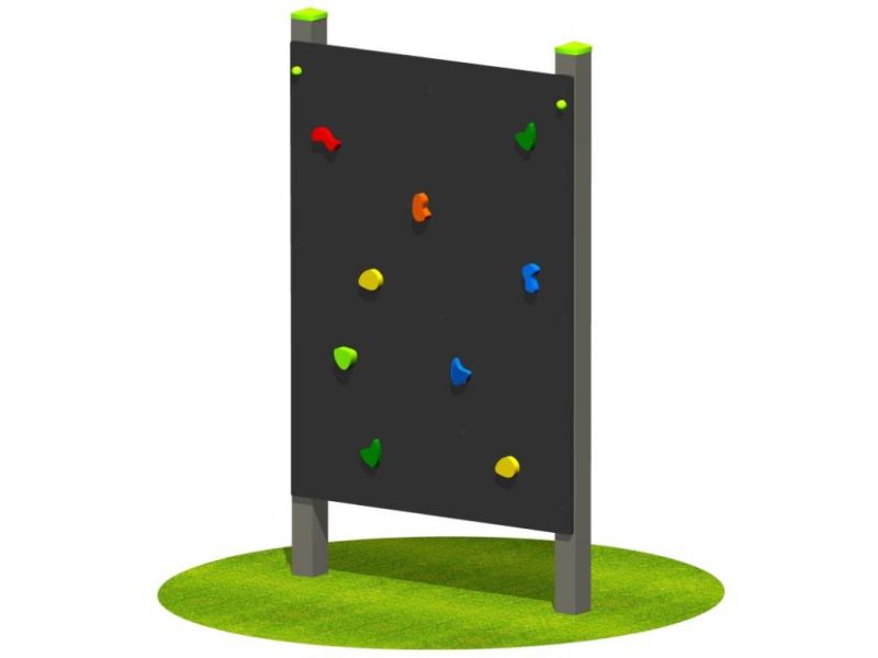 M-PS41A - Mur d’escalade pour parcours de santé - Extébois - Hauteur chute libre maxi 2 m_0