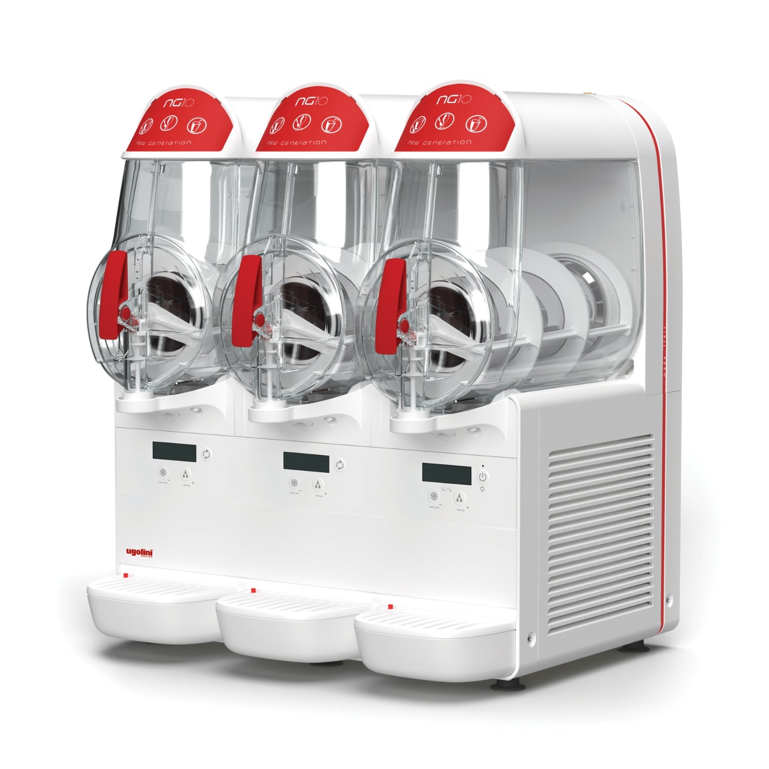 Machine à granita professionnel, compact et facile à utiliser, capacité 3 x 10 litres- ugolini - ng easy électronique 10-3_0