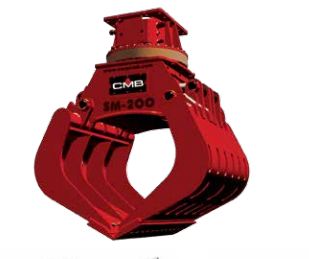 Pince de tri série SM 100 CMB - rotation 360° pour démolition et sélection de matériaux_0