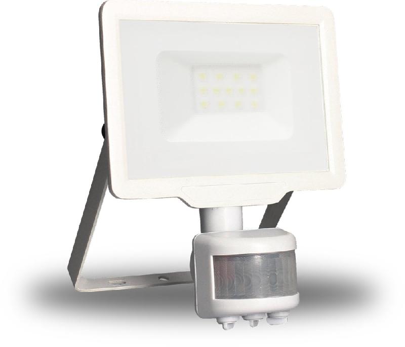 Projecteur mural Kreon 10W 850lm - détecteur de mouvement - IP44 - verre trempé - blanc neutre 4000K_0