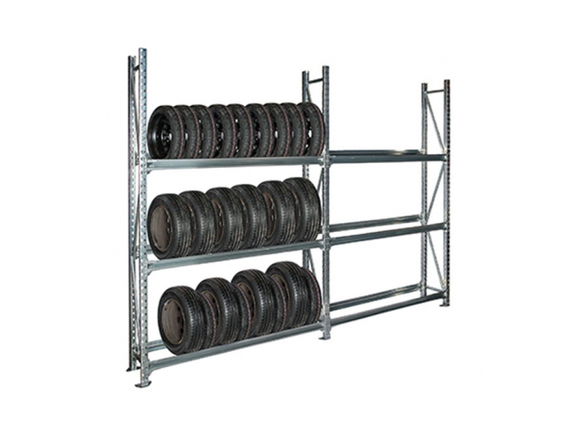 Rayonnage pour pneus et jantes - Stockage efficace - Dimensions et capacités variées_0