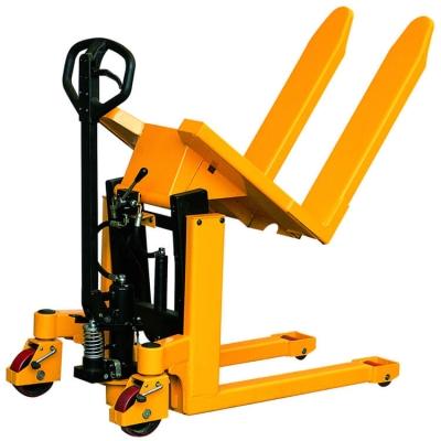 Transpalette manuel basculeur LT10M - 1000 kg - Fourches 800x560 mm - Levage à plat ou incliné_0