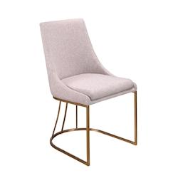AC ANGEL CERDA Angel Cerdá Chaise en tissu gris 4182C 50 x 59 x 86 - gris textile 8435631041177_0