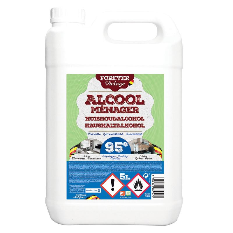 ALCOOL MÉNAGER 95° FOREVER VINTAGE 5 L