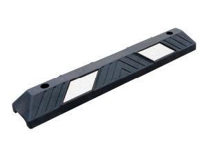 Butée de parking en composite 900mm - durable et résistante avec bandes rétroréfléchissantes_0