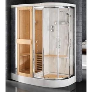 CABINE DE DOUCHE ÉQUIPÉE AVEC SAUNA STOCKOLM NOVELLINI