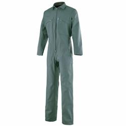 Cepovett - Combinaison de travail 1 Zip coton majoritaire Essentiels Vert Taille 3XL - XXXL vert 3184378607645_0