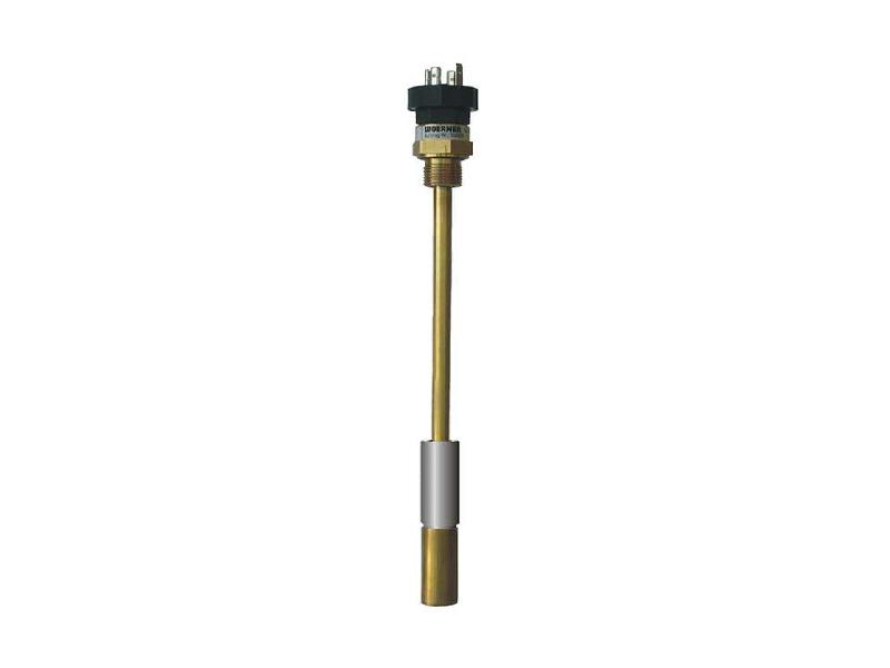 Contacteur de niveau KFA-V - Pour fluides huile - 2 points de commutation - Tube en laiton ou acier inoxydable - Flotteur en acier inoxydable_0