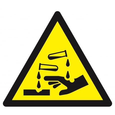 Danger, substances corrosives 300x300x300mm TALIAPLAST | 629307_0