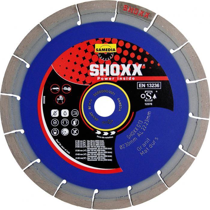 DISQUE DIAMANT GRANIT SHOXX G13