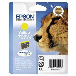 Epson cartouche jet d'encre durabrite ultra jaune ''guépard'' (t0714) - c13t07144012_0