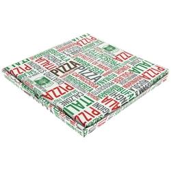 Firplast Boite pizza en carton 290mm x 290mm x 30mm - multicolore 8008656009349_0