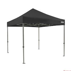 FRANCE BARNUMS tente pliante pro 3x3m - alu 55mm/pvc 580g norme m2 - noir - france-barnums - noir aluminium 224s_0