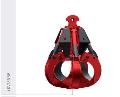 Grappins RV280 5P Rozzi avec vérins verticaux externes et coque optimisée_0