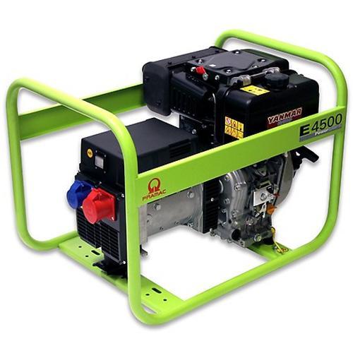 Groupe électrogène diesel triphasé 4,7 kVA moteur Yanmar E4500 - PRAMAC - PA402TY3000_0