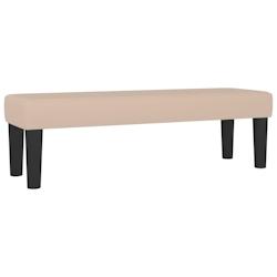 Helloshop26 - Banc banquette cappuccino 100 x 30 x 30 cm synthétique 02_0010678 - 3000587582729_0