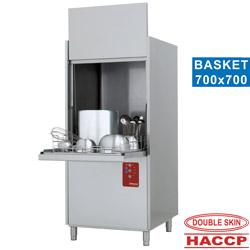 Lave-batteries - panier 700x700 mm avec break tank - DP7L/8P - 10.7 kW - cycles ajustables_0