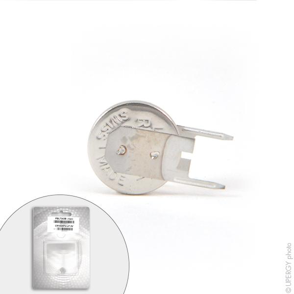 Pile bouton lithium 3V - Blister CR1025FV-LF Renata - 30mAh_0