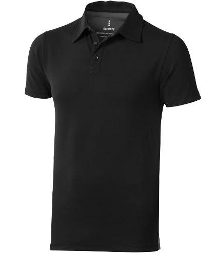 Polo stretch manches courtes pour homme Markham - tissu extensible et détails contrastés - 200 g/m²_0