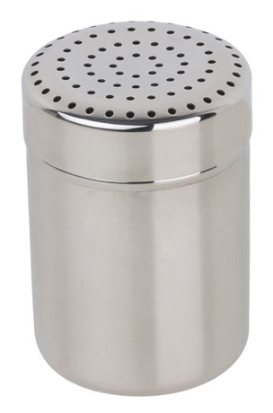 SAUPOUDREUSE À COUVERCLE PERFORÉ INOX 30 CL