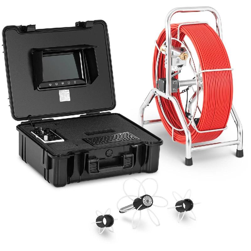 Steinberg Systems - Steinberg Systems Caméra Endoscopique Endoscope Industriel Inspection Canalisation Professionnelle SBS-EC-670 (LCD TFT 9 Pouces,_0