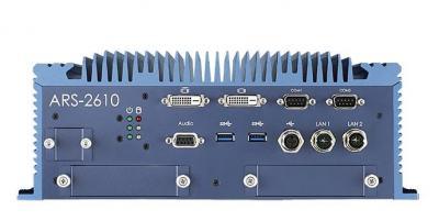 Train PC fanless EN50155 - I7-6600U, RAM 8Gb, mSATA 32Gb, alim 24Vdc - Référence ARS-2610-10A1E_0