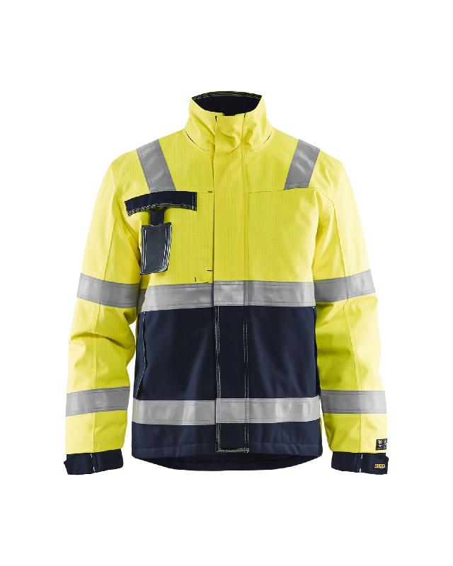 Veste hiver multinorme 4068 Blaklader - coupe-vent, imperméable et retardant flamme, bandes réfléchissantes, EN 471 classe 3_0