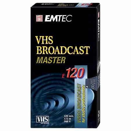 VHS E120 CASSETTE VIDEO