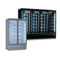 Visioglass gl 4p pos noir / noir - vitrines positives à groupe logé -LMC EUROCOLD - 4012061 - noir 4012061_0