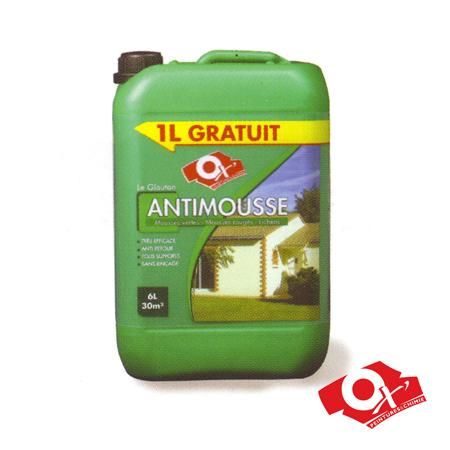 ANTI MOUSSE POUR TOITURE ET TERRASSE  BIDON DE 6 LITRES