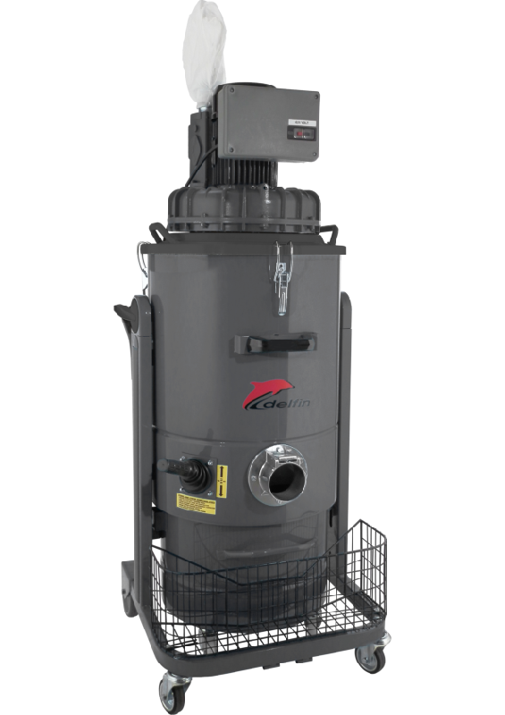 Aspirateur industriel - Delfin DM30 Eco - 2,2 kW, 3000 mm H2O, 55 L, IP55_0