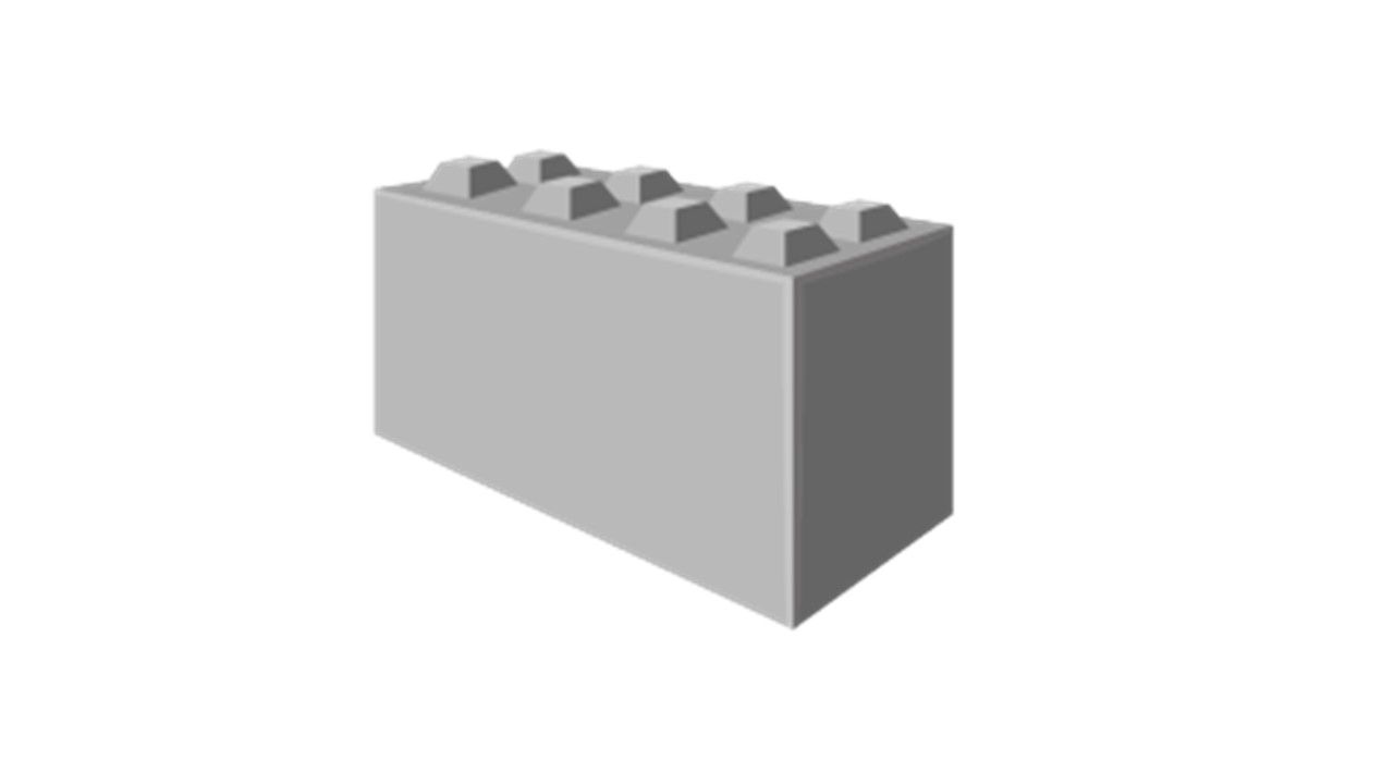 Bloc béton modulable - diverses configurations et dimensions standards disponibles_0