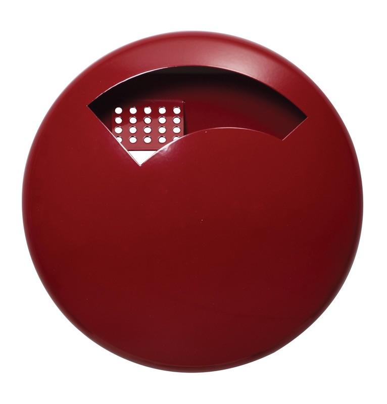 Cendrier mural en acier Disco - Ø 18,5 cm et Ø 25 cm - 300 à 900 mégots - 6 coloris_0