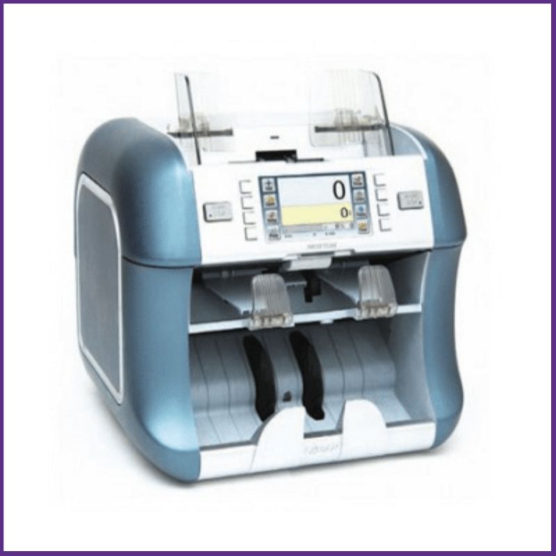 Compteuse trieuse valorisatrice Kisan Newton V - 2 poches, 4 devises, détection UV MG IR CIS Ultra son_0